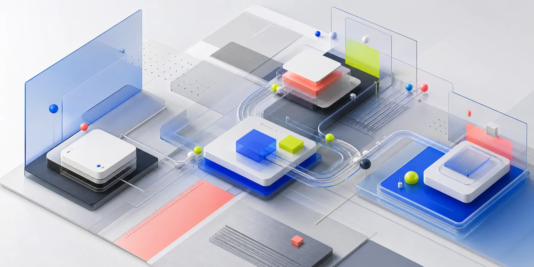 Connected digital system modules