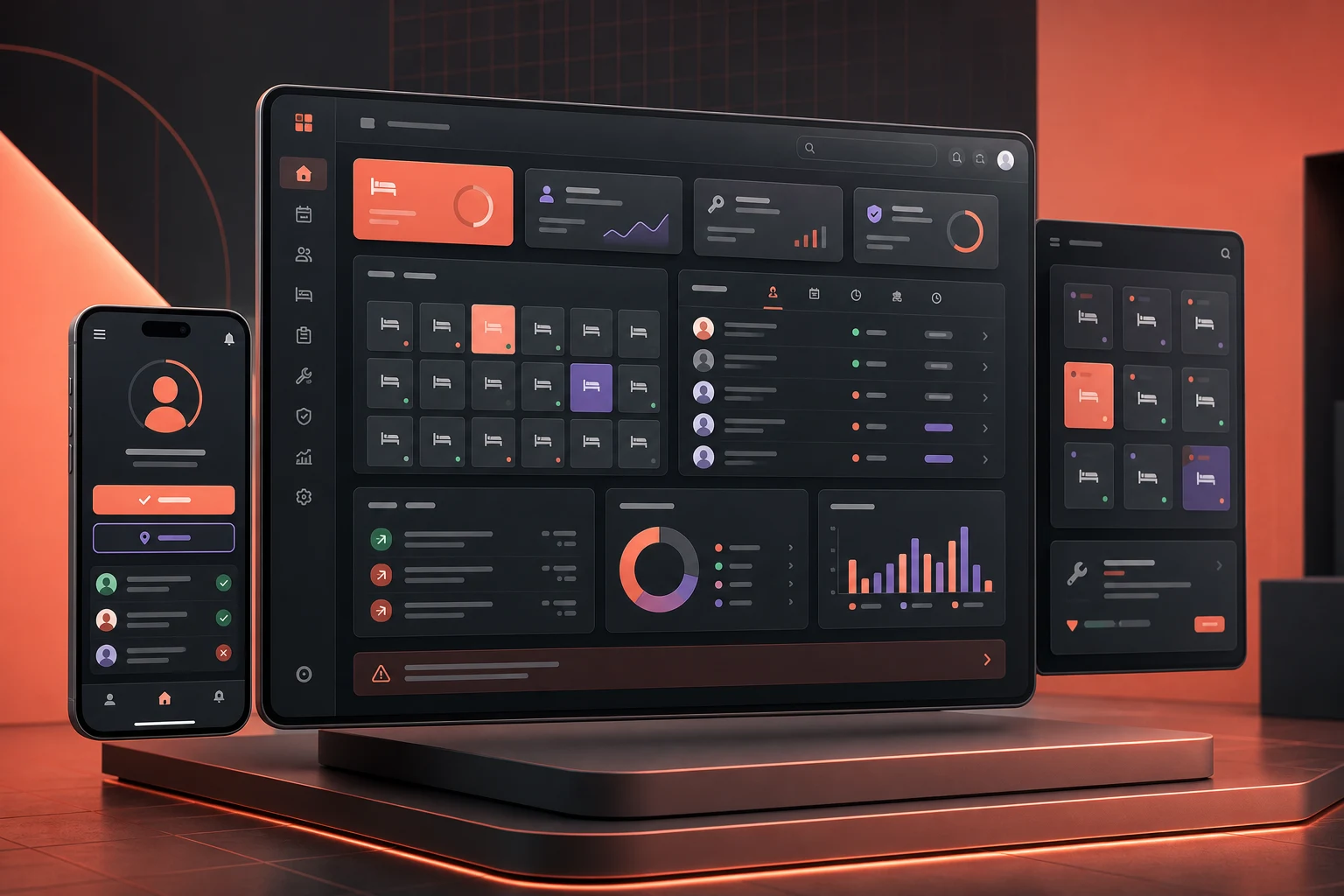 Secure Hostel product dashboard